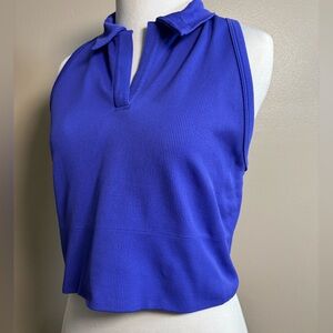 Athleta Aurora Seamless Crop Ribbed Tank Top Size Large